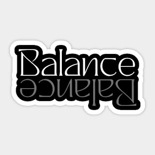 Balance Sticker